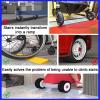 Threshold Ramps for Doorways, PP Plastic Wheelchair Ramp, 660 lbs Capacity, 0.4-3.9" Rise, for Wheelchair Scooter Stroller Indoor Outdoor(Beige,18x8cm/7.1x3.1in) view 3