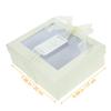 HAPINARY Bridesmaid Box Set with Tote Bag, Ribbon, and Card Small Delicate Wedding Favor Boxes for Valentine'S Day and Bridal Party Packaging, Ivory White view 2