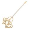 Abaodam Long Handle Household Duster for Bed and Carpet, Practical Quilt Beater Tool with Dark Rattan Style Plastic Weave, Rug Cleaning Accessory for Home Dust Removal and Quilt view 1