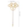 Abaodam Long Handle Household Duster for Bed and Carpet, Practical Quilt Beater Tool with Dark Rattan Style Plastic Weave, Rug Cleaning Accessory for Home Dust Removal and Quilt view 2