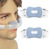 2 Packs Fabric N30i Nasal Cushion for ResMed Airtouch N30i & Airfit N30i - IDEAR Replacement CPAP Nasal Pillows Mask with Calm Blue Fabric - Breathable Comfort & Whisper Quiet Accessories (M) view 1