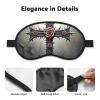 Gothic Christian Cross Pattern Sleep Mask for Side Sleeper Women Men, Silk Eye Mask for Sleeping Night Blindfold Eyeshade Soft Breathable Sleeping Masks Eye Cover for Travel Essentials Gift view 3