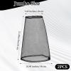 Sorcristy Mosquito Net, 2 Pack Mosquito Head Net for Insect, Ultra Large and Long Mesh Nets Universal Fit Clear View Extra Fine Holes Mesh for Men Women Camping Hiking Fishing Gardening view 2