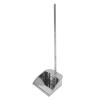 TIDTALEO Stainless Steel Cleaning Dustpan with Long Handle, Thickened Metal Dust Pan for Home Use, Sturdy Garbage Shovel Suitable for Indoor Sweeping and Refuse Collection view 1