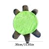 11 Inch Turtle Shaped Floor Foot Mop, Double Sided Floor Cleaning Pad, Cute Turtle Foot Mop, for Kitchen Bathroom Living Room view 2