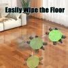 11 Inch Turtle Shaped Floor Foot Mop, Double Sided Floor Cleaning Pad, Cute Turtle Foot Mop, for Kitchen Bathroom Living Room view 4