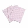 Pink Gingham Gift Wrapping Tissue Paper Plaid Tissue Paper for Bouquet Wrapping and DIY (20" x 14") view 1
