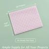 Pink Gingham Gift Wrapping Tissue Paper Plaid Tissue Paper for Bouquet Wrapping and DIY (20" x 14") view 3