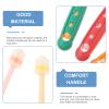 GOOHOCHY Toothbrush Set 3pcs Soft Bristles Manual Toothbrush for Ages 1-6 with Color Variety for Effective Teeth Cleaning Random Color view 3