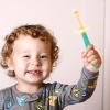 GOOHOCHY Toothbrush Set 3pcs Soft Bristles Manual Toothbrush for Ages 1-6 with Color Variety for Effective Teeth Cleaning Random Color view 4