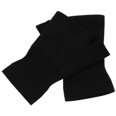 GOOHOCHY Wrist and Thumb Support Gloves Pair, Elastic Black Xl Compression Wrist Sleeves for, Carpal Tunnel Protection, Breathable Hand Bracer for Management
