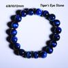 AGHSGDBCE Feng Shui Bracelet, Tiger Eye Stone Natural Gemstone Chakra Reiki Crystal Amulet(6mm) view 2