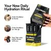 DryWater Electrolyte + Vitamin Hydration Powder Packets Lemon Lime, 1,000mg Potassium, Real Organic Fruit, NSF Certified for Sport, Nothing Artificial, No Added Sugar (12 Stick Packs) view 4