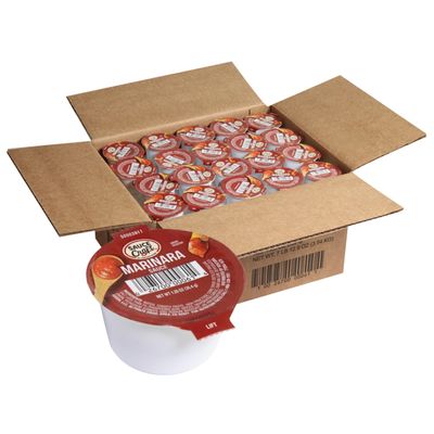 Ventura Foods Sauce Craft Marinara Tomato Sauce Dip Cups - 1.25 oz Individual Portions, Herb-Forward Spaghetti & Pasta Sauce, Dipping for Pizza & Appetizers, Bulk Pack of 100