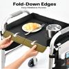 FANGSUN Walker Tray for Folding Walker, Side Pockets & Cup Holder view 4