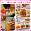 100 Pcs 4.7 Inch Red Love Heart Cocktail Picks, PEOUWNES Bamboo Toothpicks for Appetizers Sandwich Fruit Charcuterie Skewers Cake Dessert Barbecue Wedding Valentines Party Food Drinks Garnish view 4
