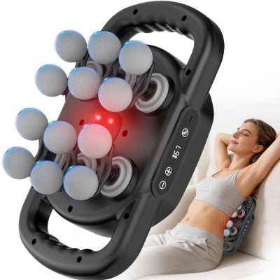 12 Head Massage Gun Deep Tissue,Electric Back Muscle Percussion Massager