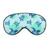 Ocean Animal Turquoise Blue Sea Turtles Adjustable Blackout Eye Mask, Sleep Eye Mask view 1