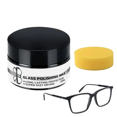 Eyeglass Scratch Remover - Lens Repair Polish Kit, Restore Clarity Scratched Surfaces, Gentle Formula Removes Damage Efficiently, Windshield Camera Watch Phone Tablet | for Driving Reading Work Study