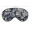 Old School Tattoo Rose Skull Snake Dice Adjustable Blackout Eye Mask, Sleep Eye Mask view 2