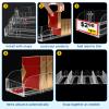 10 Pack Automatic Pusher Display Rack, Store Display Shelf and Case Stand, Space Saving Organizer for Retail Stores and Supermarkets view 4