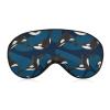 Ocean Orca Killer Whale Adjustable Blackout Eye Mask, Sleep Eye Mask view 1