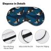 Ocean Orca Killer Whale Adjustable Blackout Eye Mask, Sleep Eye Mask view 3