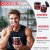 ourui one Creatine HCL Gummies 4000mg per Serving High-Strength Performance Support, Split-Dose Absorption, No Bloating, No Mixing, Strawberry Flavor, 1 Pack view 4