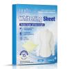 Laundry Whitener Sheets 15 Count, Chlorine Free Whitening Sheets for White Clothes Remove Yellowing Brightening Laundry Care Sheets for All Machine Safe Use view 1