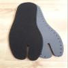 Handmade Felt Tabi Insoles - Black (27cm USmen 9) view 4