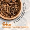 Erbies Edible Crickets for Humans, Exotic Food Bug Snacks & High Protein Edible Cricket Snacks for Humans, Barbecue Flavor 15g Bag view 3