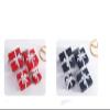 QZHAOYIJG Bow jewelry packaging box, square sky and earth cover, necklace jewelry packaging, small gift view 2
