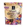Triple Berry Nut Trail Mix, a delightful combination of sweet and tart flavors. This mix includes dried cranberries, blueberries, and cherries for a burst of fruitiness, 40 Oz view 1