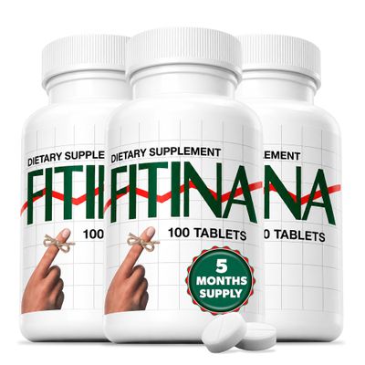 Fitina Brain Supplement with B6 & Thiamine | 100 Tablets | 3-Pack