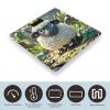 Cartoon Black White Sheep Scale for Body Weight Sturdy Tempered Glass Weighing Scales with LCD Display Accurate Digital Bathroom Scale Convenient Body Fat Smart Scales Easy Read view 3