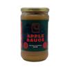 Apple Sauce 25 oz Glass Jar | Smooth, Homestyle Applesauce | Classic Comfort Food Side, Snack or Baking Ingredient | Small Batch Style Apple Sauce view 1
