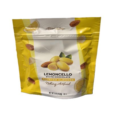 Sconzaa Chocolates Lemoncello White Chocolate Roasted Almonds - 5 oz/142g