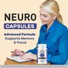 (2 Pack) Neuro Capsules - Official NeuroCapsules Brain Health and Memory Support Advanced Formula, Daily Premium Focus Pills Cognitive Function for Overall Health & Wellness, 120 Capsules for 2 Months view 2