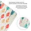 Coral and Teal Arrows Scale for Body Weight Sturdy Tempered Glass Weighing Scales with LCD Display Accurate Digital Bathroom Scale Convenient Body Fat Smart Scales Easy Read view 4