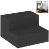 High Density Foam Two Bed Step Stool for Seniors Adults, 11.8" Rise Step with Double Sided Non-Slip Surface & Pads for High Bed/Kitchen/Door Entrance view 1