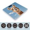 Alpaca Llama Scale for Body Weight Sturdy Tempered Glass Weighing Scales with LCD Display Accurate Digital Bathroom Scale Convenient Body Fat Smart Scales Easy Read view 3