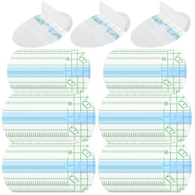 120 Pcs Waterproof Ear Stickers Disposable Ear Cover for Shower, Swimming Ears Stickers Ears Protection for HairWashing, Swimming, Bath and Other Water Sports