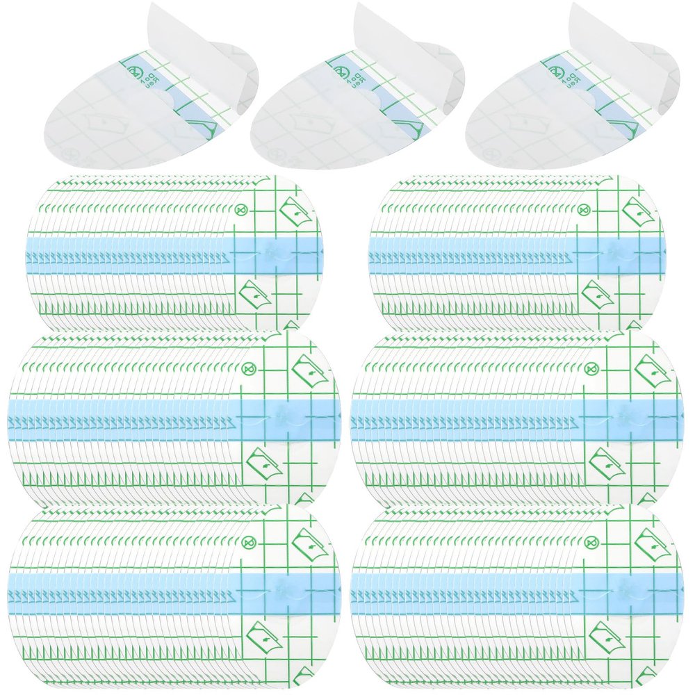 120 Pcs Waterproof Ear Stickers Disposable Ear Cover for Shower, Swimming Ears Stickers Ears Protection for HairWashing, Swimming, Bath and Other Water Sports
