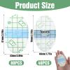 120 Pcs Waterproof Ear Stickers Disposable Ear Cover for Shower, Swimming Ears Stickers Ears Protection for HairWashing, Swimming, Bath and Other Water Sports view 2