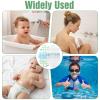 120 Pcs Waterproof Ear Stickers Disposable Ear Cover for Shower, Swimming Ears Stickers Ears Protection for HairWashing, Swimming, Bath and Other Water Sports view 4