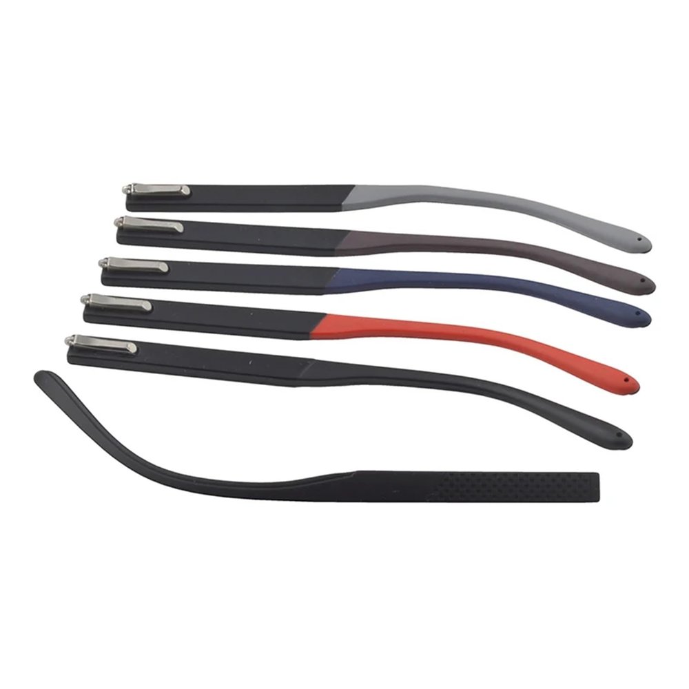 Glasses Arm Replacement 10pairs Glasses Flex Hinge for Repair Broken Rod Replacement Spring Memory Eyeglasses Leg(Black)