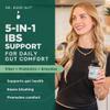 DR. GOODGUT IBSoothe Digestive Health Supplement for Women & Men with Fiber, Probiotics, Enzymes & Peppermint Oil for Gas Relief, IBS/Constipation Relief 90 Capsules view 2
