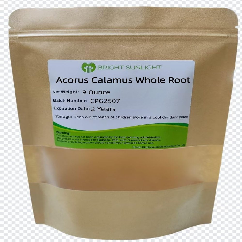 Bright sunlight Calamus Root 250g9 Ounce | Acorus Calamus Whole Root - 100% Naturally Dried