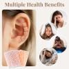 1080Pcs Ear Seeds Acupuncture Kit, Auricular Sticker Kit with Ears Seed, Acupressure Ear Chart, Acupuncture Pen, Tweezers view 3