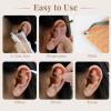 1080Pcs Ear Seeds Acupuncture Kit, Auricular Sticker Kit with Ears Seed, Acupressure Ear Chart, Acupuncture Pen, Tweezers view 4